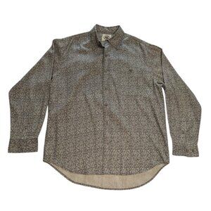 Vintage Pusser’s West Indies Silk/Cotton Button Shirt Long Sleeve Men's *SZ Med